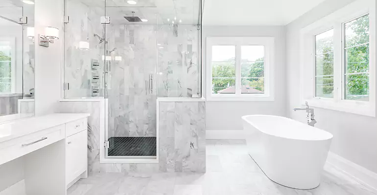 Full Shower Remodel in Macon