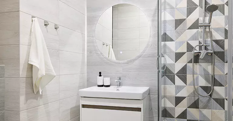 Small Master Bathroom Remodel in Macon